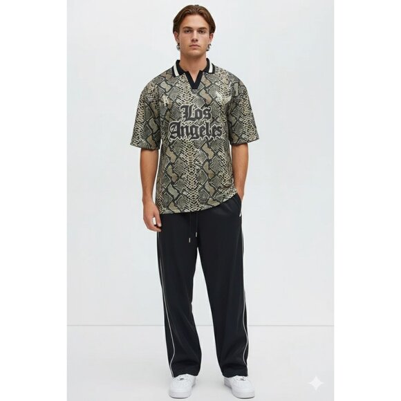 New! Saints Studio Snake L.A. Johnny Collar Soccer Jersey Small | MSRP: $58 - Picture 6 of 11